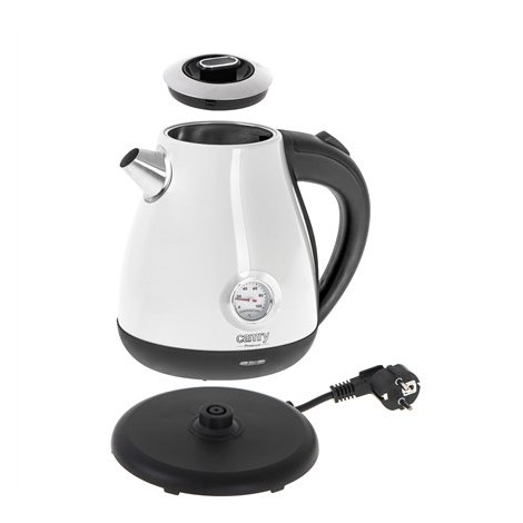 Camry | Kettle with a thermometer | CR 1344 | Electric | 2200 W | 1.7 L | Stainless steel | 360° rotational base | White - 6